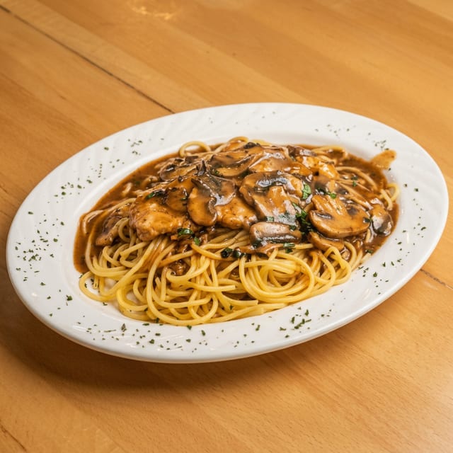 Chicken Marsala.