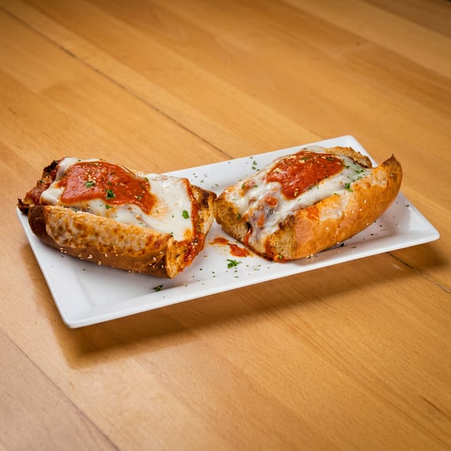 Eggplant parmigiana sub.