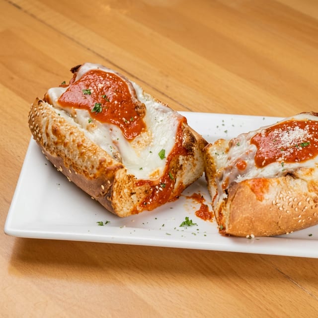 Chicken parmigiana sub.